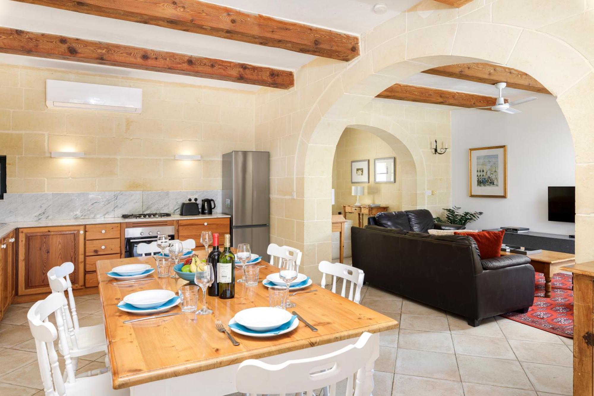 Dar Ta' Censina Villa With Private Pool Għasri Eksteriør billede