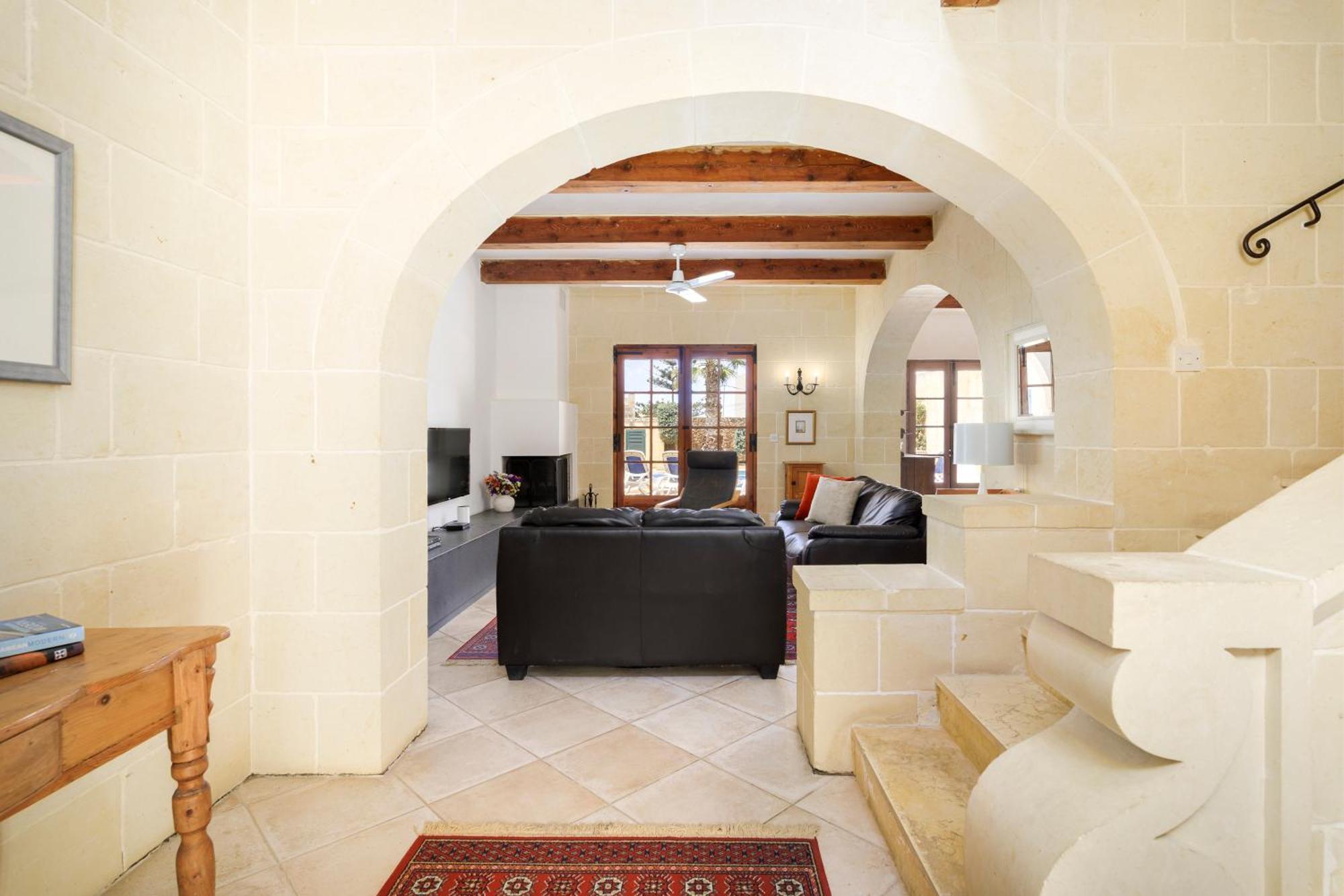 Dar Ta' Censina Villa With Private Pool Għasri Eksteriør billede