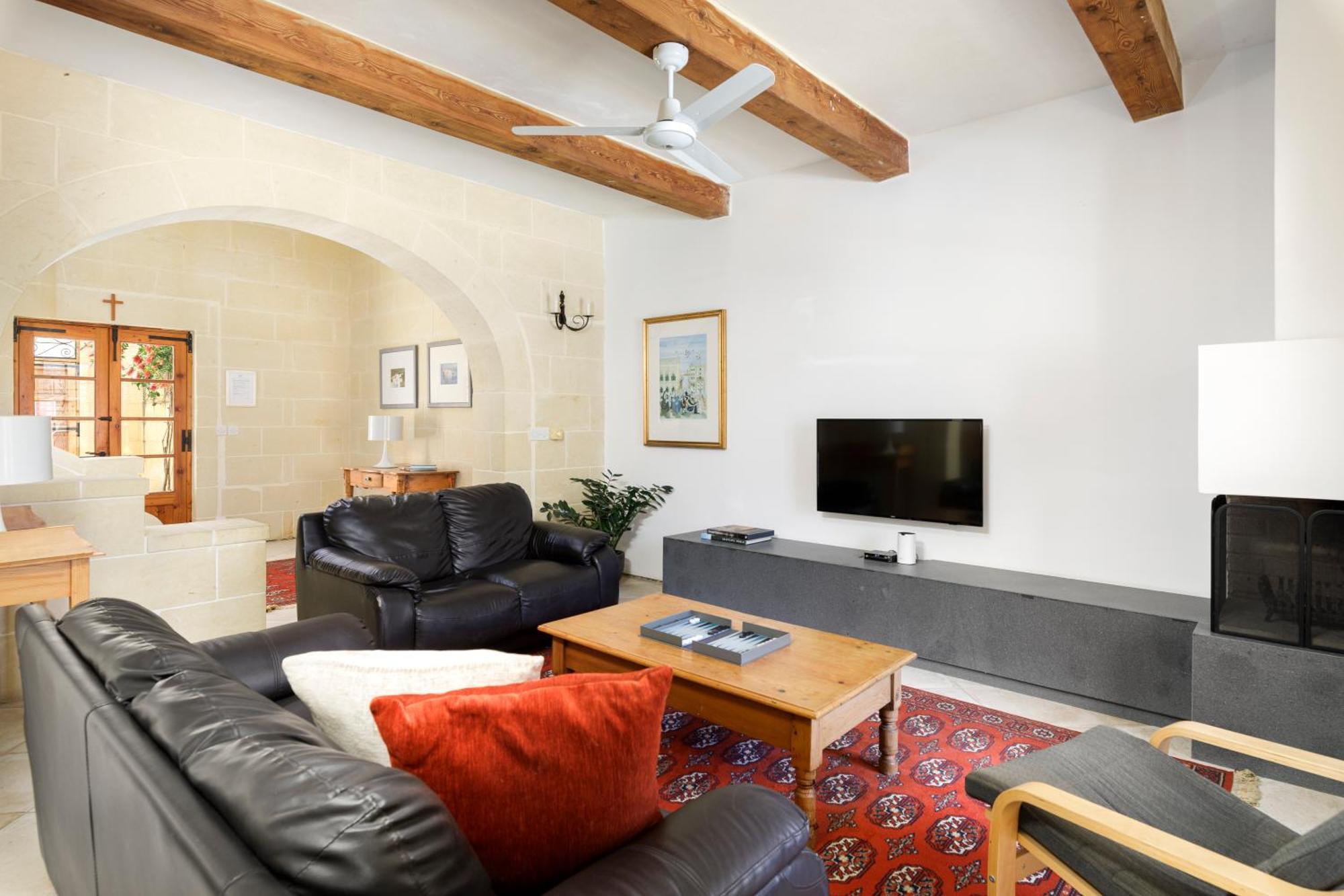 Dar Ta' Censina Villa With Private Pool Għasri Eksteriør billede