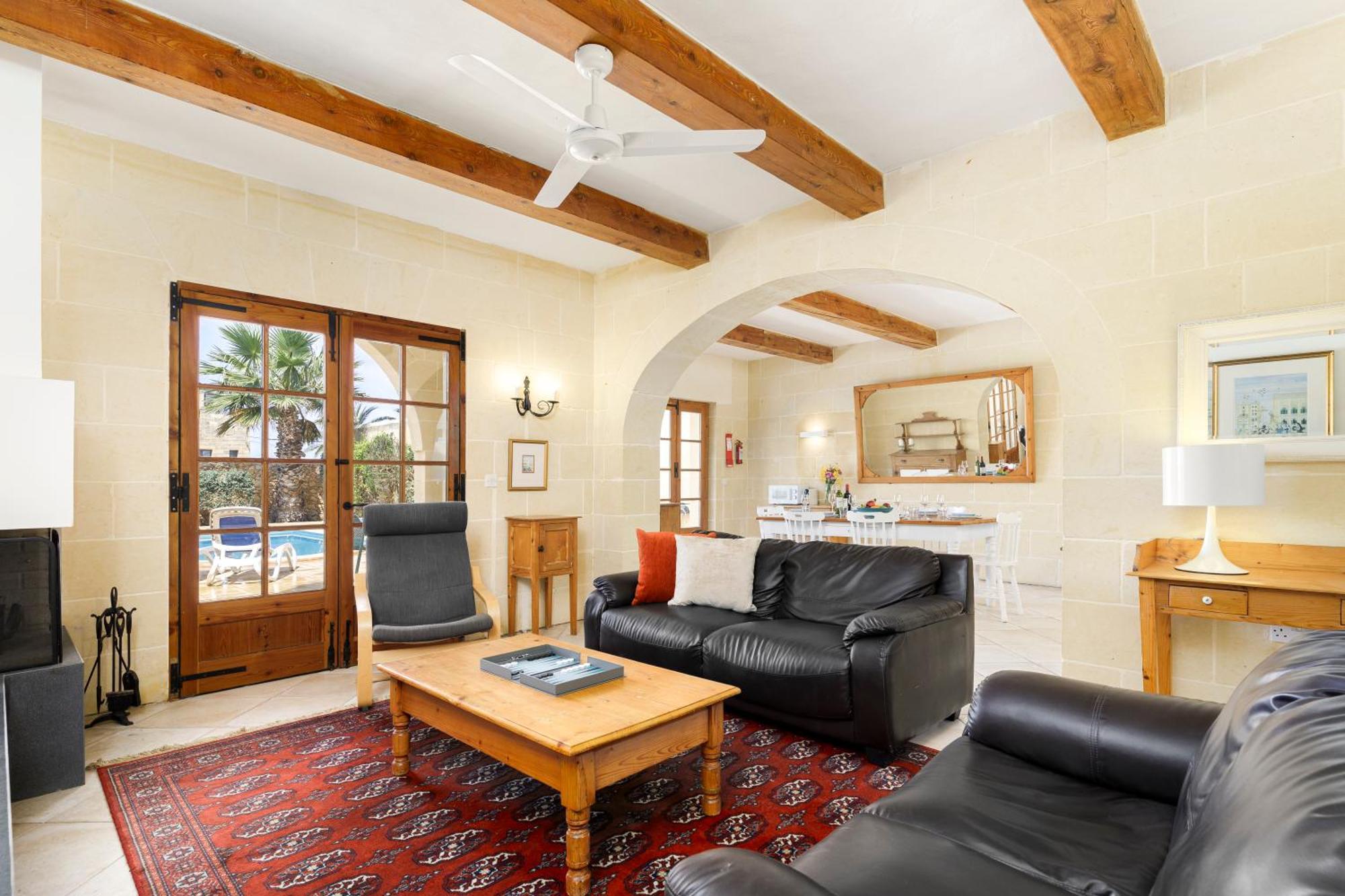 Dar Ta' Censina Villa With Private Pool Għasri Eksteriør billede